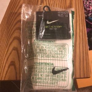 Women’s size 6-10 Nike Academy Soccer Socks- White